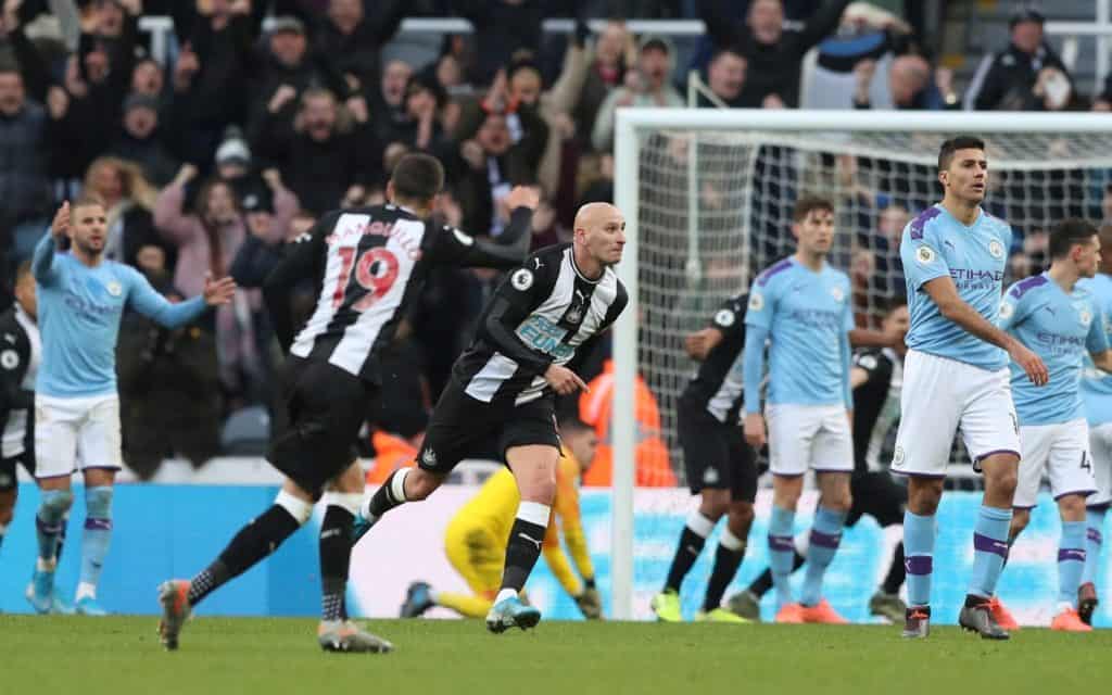 Newcastle x Manchester City