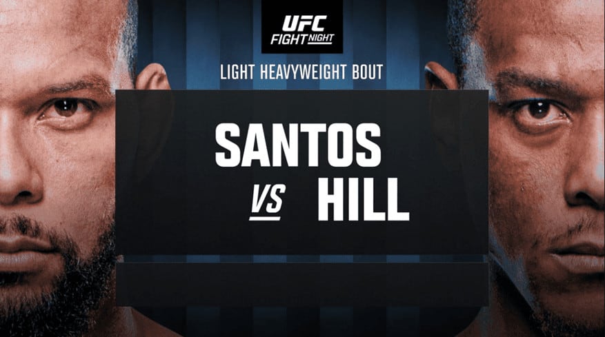 Prévia do UFC Vegas 59 Thiago Santos x Jamahal Hill