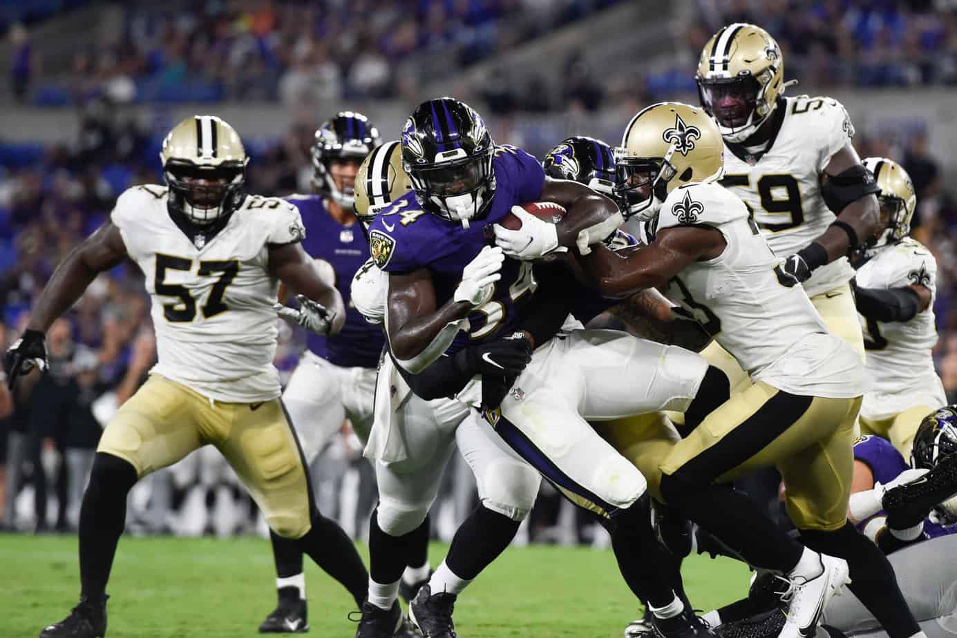 Ravens at Saints in MNF Betting Odds and Free Pick
