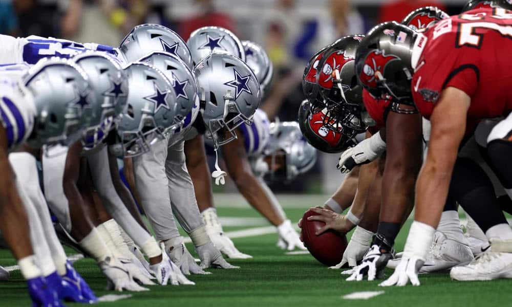 Escolha grátis do playoff do Cowboys vs. Buccaneers Wildcard