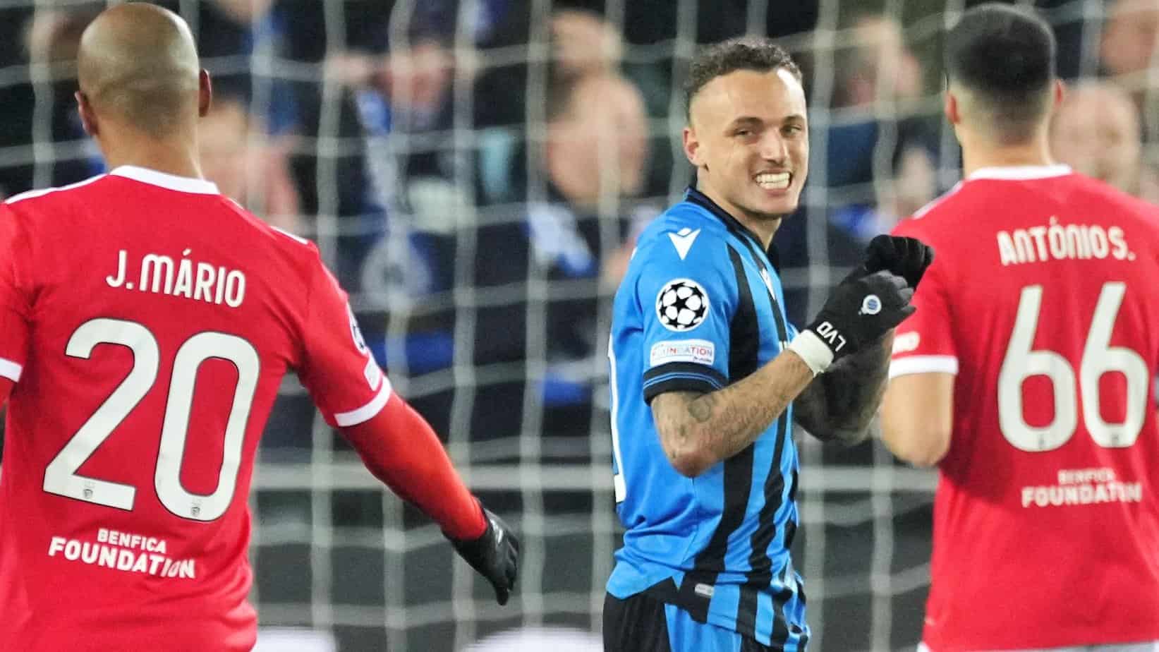 Round of 16: Benfica vs. Club Brugge Free Betting Pick