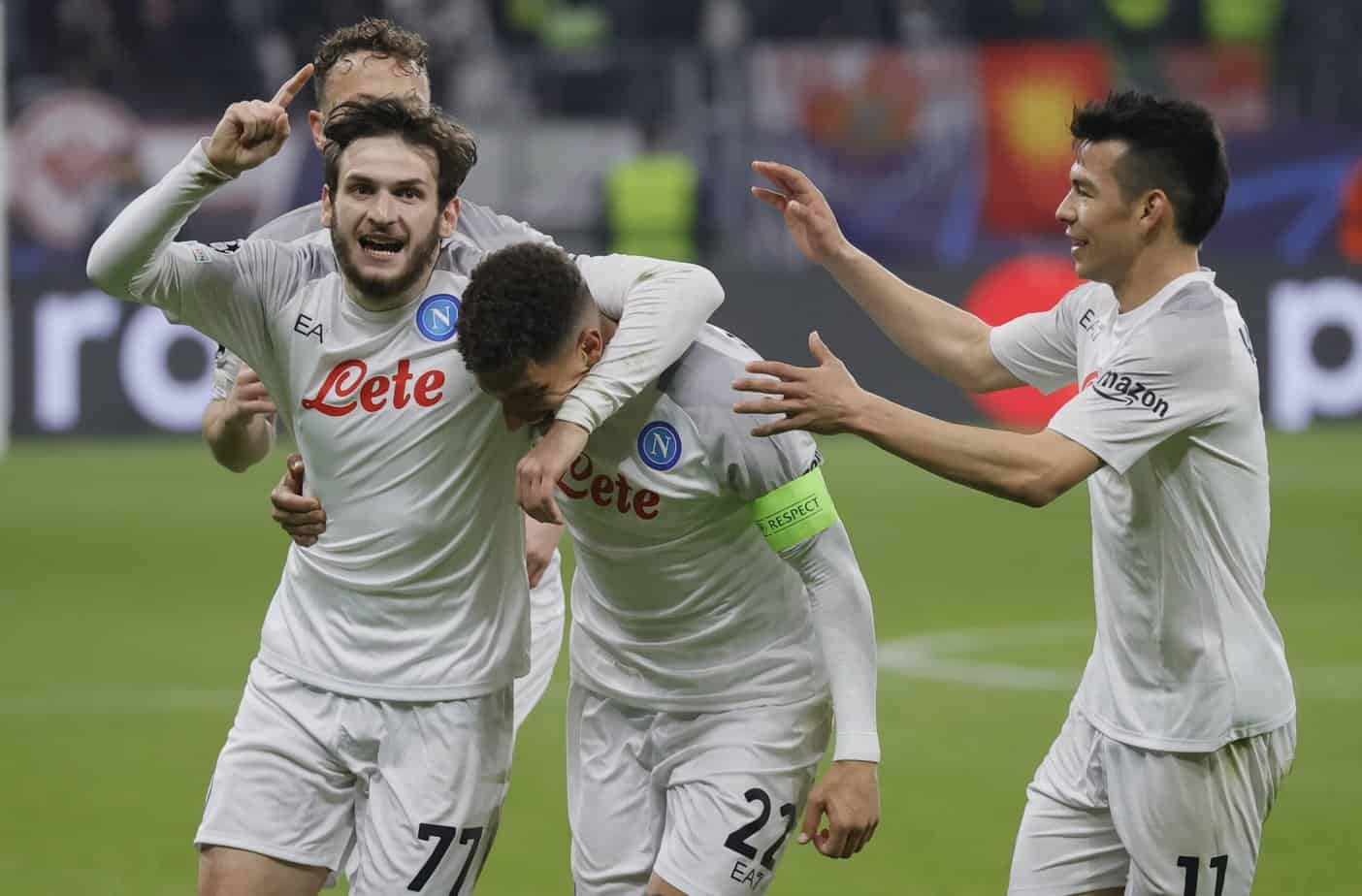 Rodadas de 16: Napoli x Eintracht Frankfurt Escolha de apostas grátis