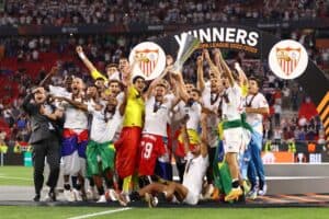 Rodada final da Liga Europa: Roma 1(1)-(4)1 Sevilla