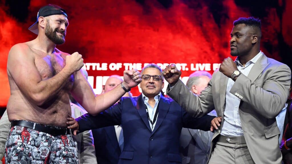 Tyson Fury contra Francis Ngannou