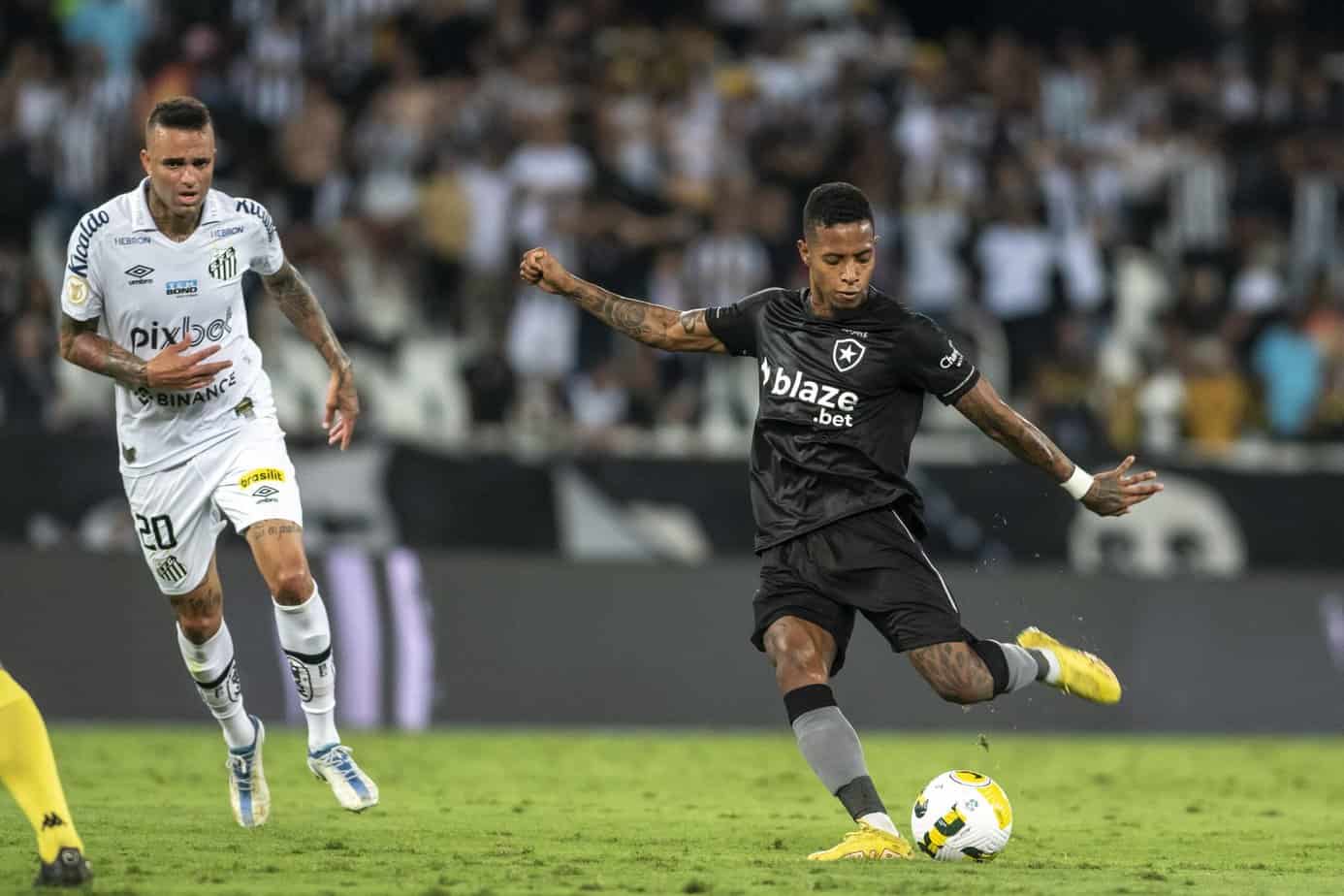 Pré-visualização e probabilidades de aposta de Botafogo x Santos