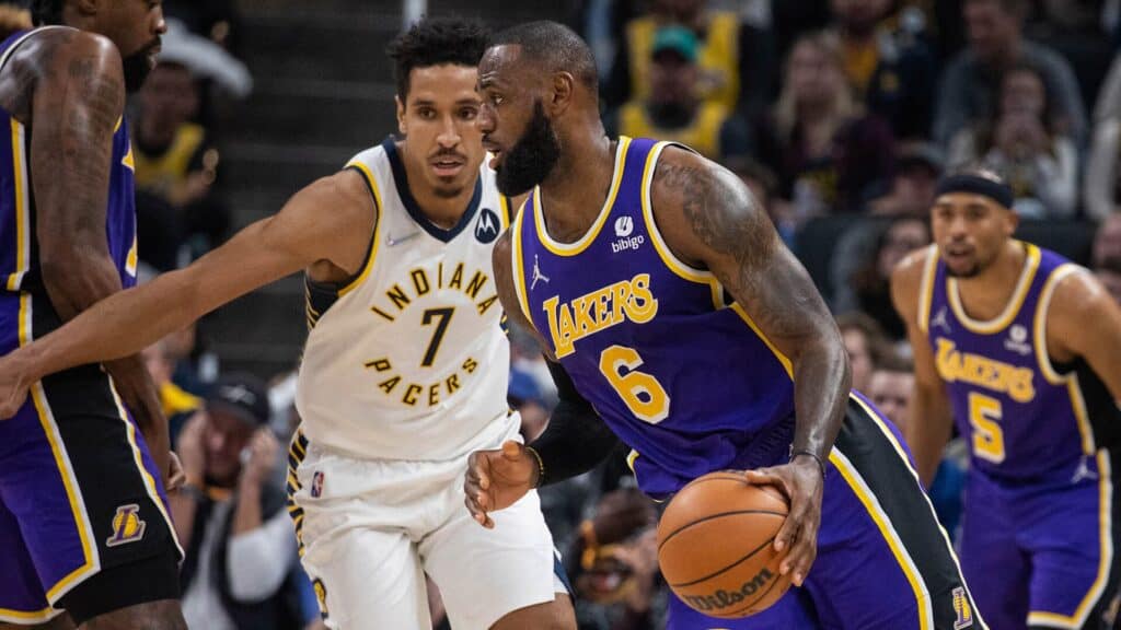 Lakers contra Pacers