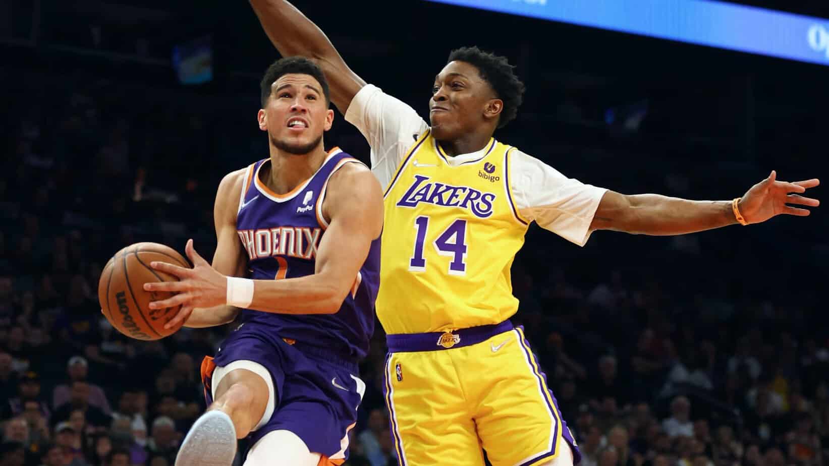 Lakers x Suns: probabilidades das quartas de final do torneio NBA InSeason