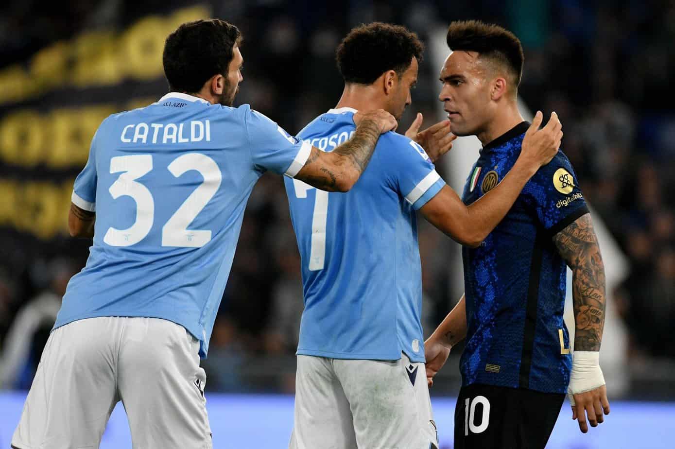 Probabilidades de aposta Lazio x Inter e escolha grátis