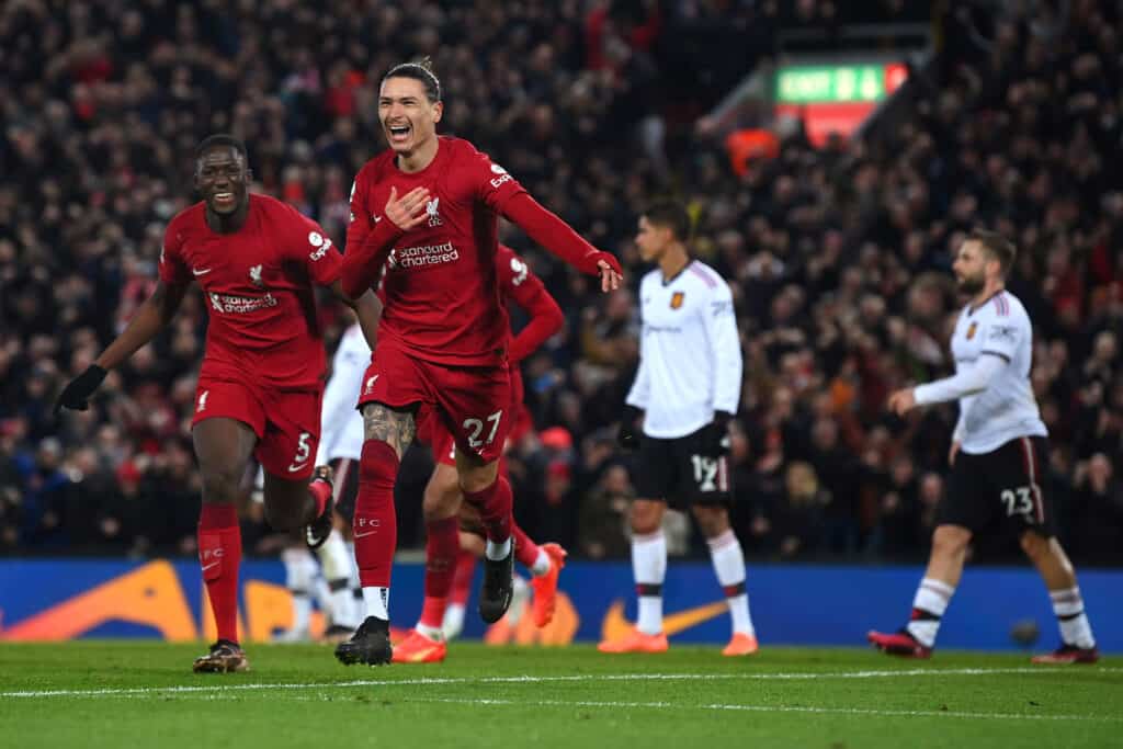 Liverpool x Manchester United 2023