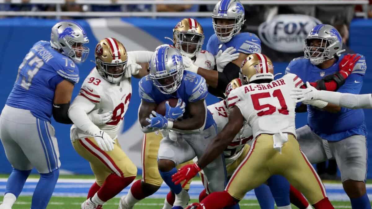 49ers vs. Lions