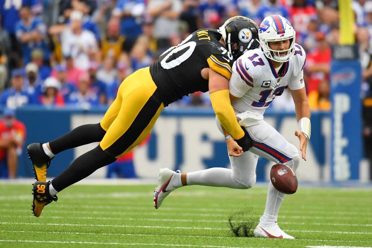 Bills vs. Steelers: visualização do curinga